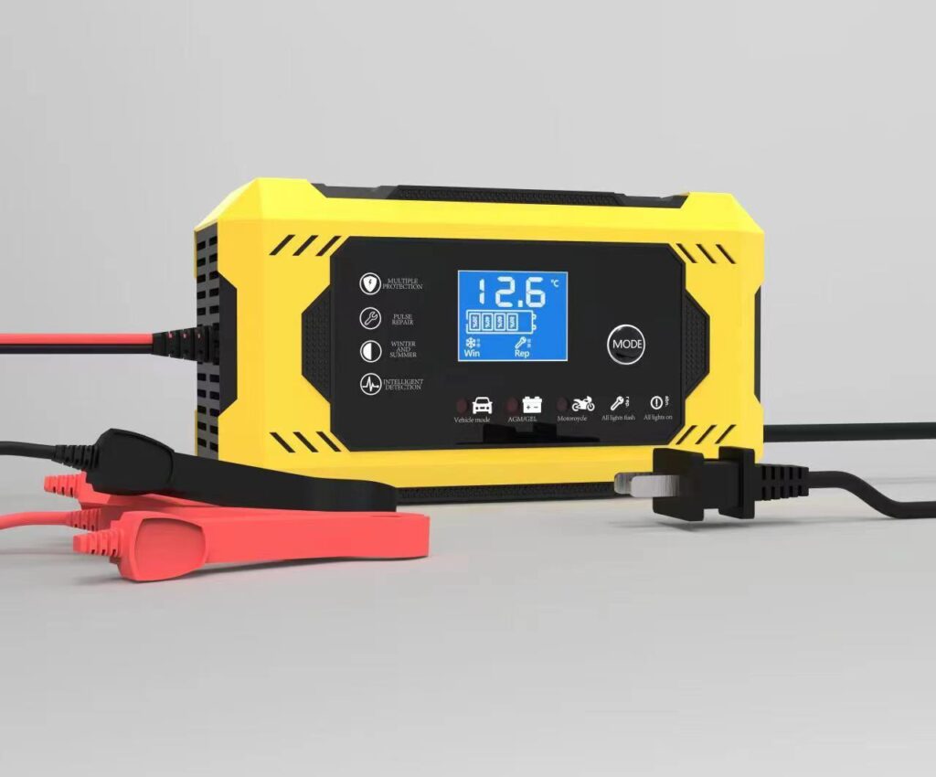 12V6A intelligent pulse repair charger – ZH – China 12V/24V Car Battery ...